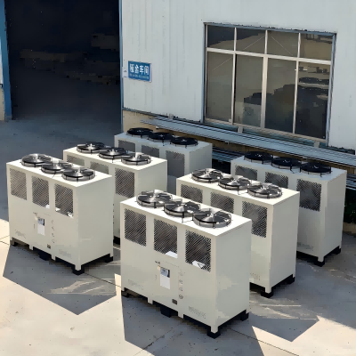 6 Units of CK-20A 20HP Air Cooled Water Chillers Shipped to Uzbekistan